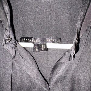 Theory Dark Gray Classic Shirt